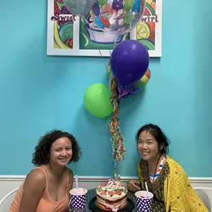 Birthday at Sweet Swirl