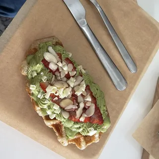 Matcha Creme Croffle