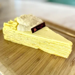 Durian crepe cake