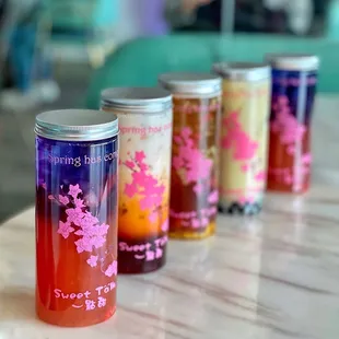 Starry Night, Thai tea, Fruity Paradise, Jasmine Milk Tea (Rate: 3/5) , Starry Night