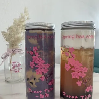 Mashed Purple Yam Boba Milk Tea