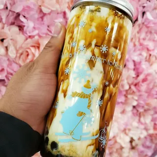 Brown sugar milk tea