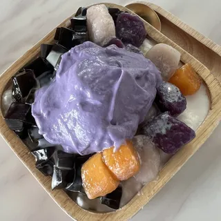 Purple Yam w/ black jelly snow ice