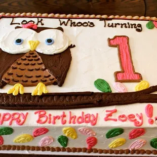 Owl Birthday