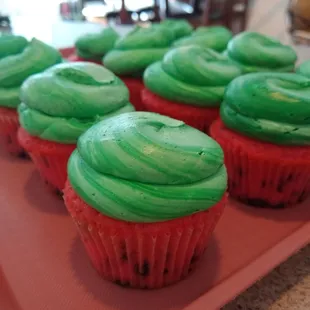 Watermelon Cupcakes