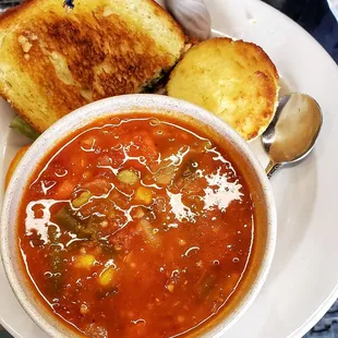 Soup and half sandwich special