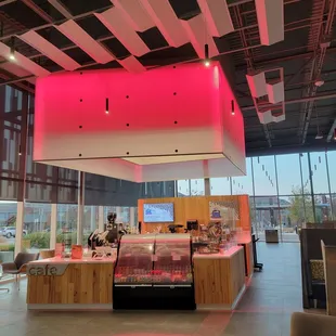 Our beautiful cafe located in the front Northwest side of the library