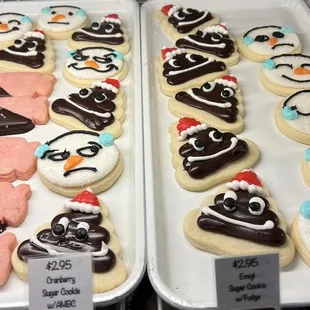 Christmas cookies with attitude