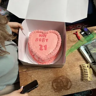 What I received from the bakery