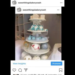 Petit Four and small mini cakes