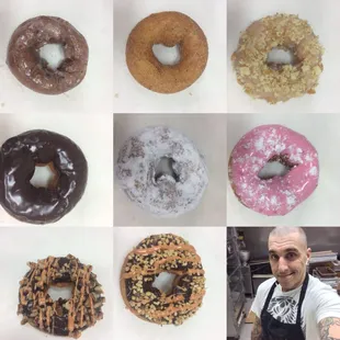 Fresh cake donuts daily