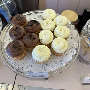 Cupcakes in portrait.