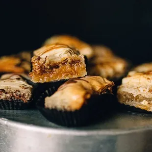 a pile of sweet pastries