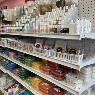  variety of products on shelves