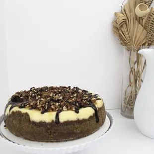"Caramel Delight" - NY Style Turtle Cheesecake