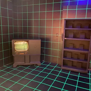 One of the themed rooms.