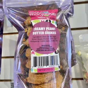 Maui Manjookie Creamy Peanut Butter Cookies
