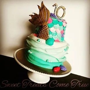 a birthday cake