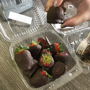 Chocolate covered strawberries