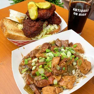 Nashville Hot Chicken and Jambalaya