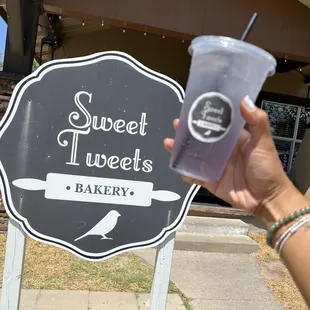 A refreshing Lavender water on this extremely HOT Texas day!!!