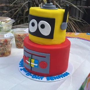 Another angle! (I knocked the top crooked putting it in the fridge)