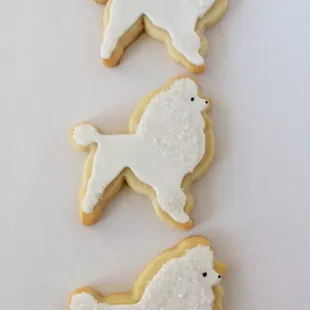 Poodle Sugar Cookies