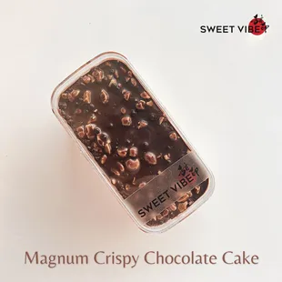 Magnum Crispy Chocolate Cake