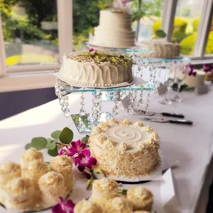 Wedding dessert table