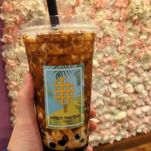 Cinnamon Toast Crunch Boba Milk Tea