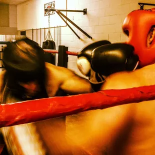Sparring takes your mental and physical fitness to the next level!  Sweet Z&apos;s Gym in KCK
