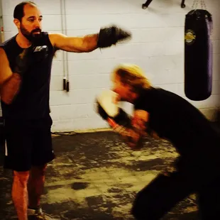 Great boxing workout at Sweet Z&apos;s Gym in Kansas City!