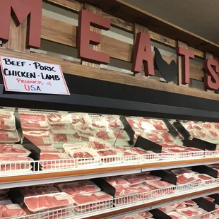 Fresh cuts of meat