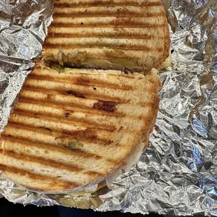 Turkey and Brie sandwich with apples and avocado! AMAZING!!!!