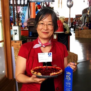 Award winning Strawberry Pie.