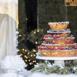 a display of fresh fruit on a table