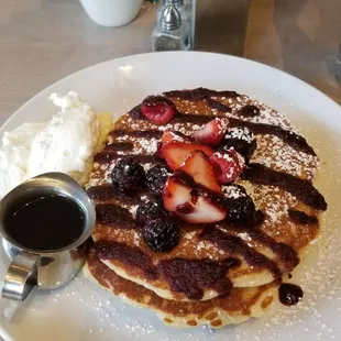 Berry pancake