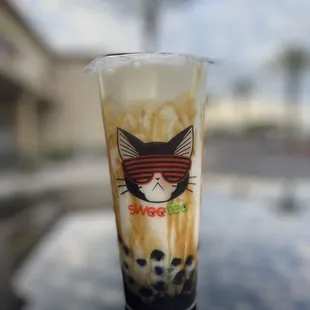 Brown sugar, milk, Boba