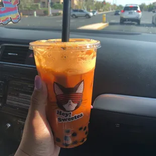 Thai Iced Tea Boba