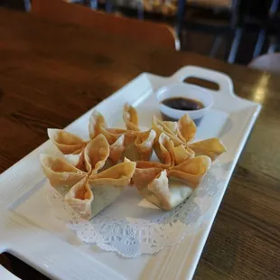 Wontons with Cream Cheese Appetizer