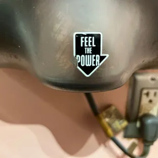 Loud hand dryer