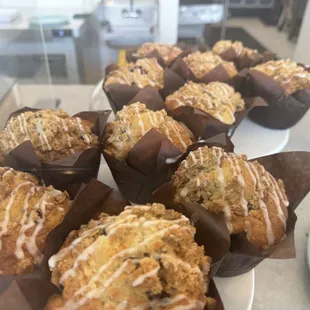 Muffins- Chocolate Chip and Blueberry!