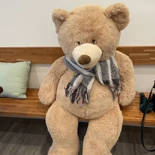 Big fluffy bear