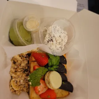 Matcha toast