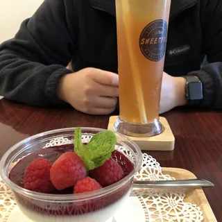 Raspberry Panna Cotta
