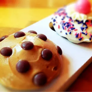 Chocolate Peanut Butter and Party CupCake