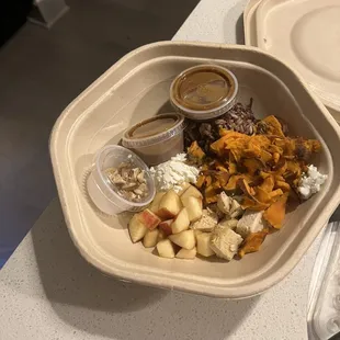 My 4th salad with no lettuce...