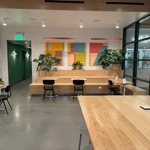 interior, sushi and sashimi