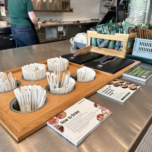 interior, sushi and sashimi