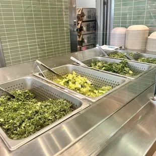 salads, interior